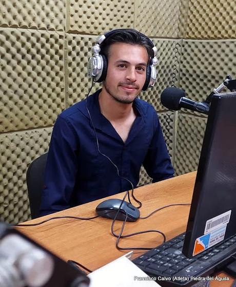 Francisco Calvo (Atleta) entrevistado en Radio Gregorio Alvarez.