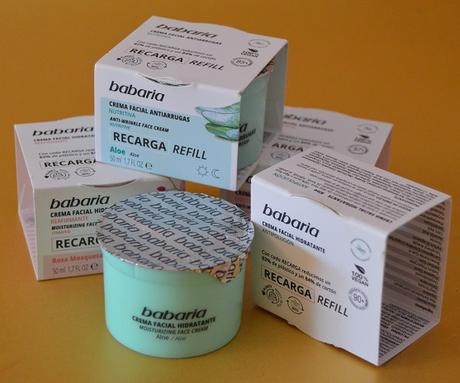 Las cremas faciales de BABARIA y su nuevo sistema Refill Las cremas faciales de BABARIA y su nuevo sistema Refill