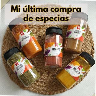 Cocinando sano y rico con ESPECIAS: Mi última compra