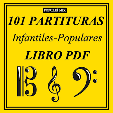 LIBRO 101 Partituras Infantiles para tocar en clases de música con niños