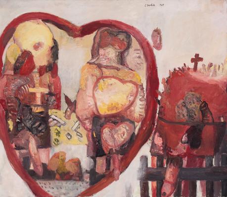 Georg Baselitz: Biografía, Obras y Exposiciones 03.1964 the heart