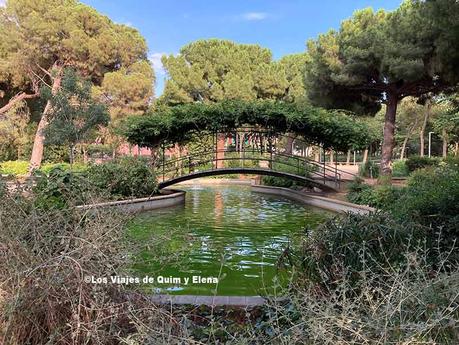 Rincones bonitos en los parques de Barcelona