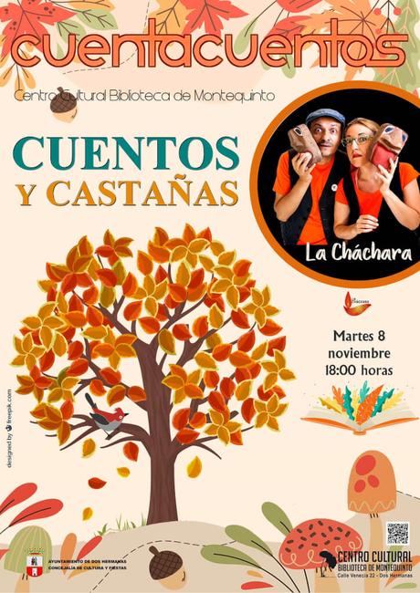 Las Bibliotecas Cuentan: «Cuentos y castañas» – La Cháchara Las Bibliotecas Cuentan: «Cuentos y castañas» – La Cháchara