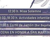 Cortiguera celebra Martín 2022 cena actividades para vecinos