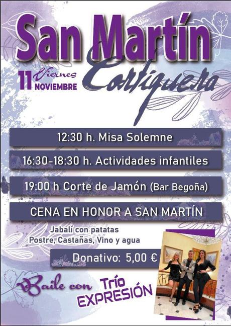 Cortiguera celebra San Martín 2022 con cena y actividades para sus vecinos 1