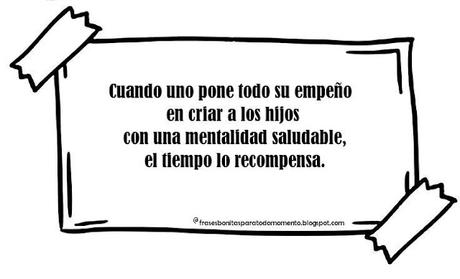 Hoy les dejo una bonita frase de amor por los hijos.