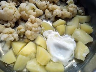 GAZPACHUELO DE COLIFLOR Y PATATAS