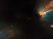 impresionantes estrellas lanzan chorros colores arcoíris