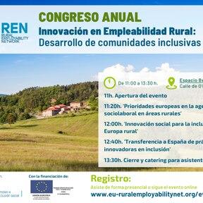 Fundación Santa María la Real celebra en Madrid el congreso anual de su red europea por la empleabilidad rural