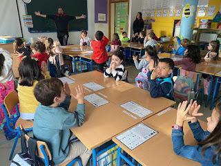 Charla a los peques de 1º de Primaria del CEIP Ntra. Sra. del Rosario de Villacarrillo