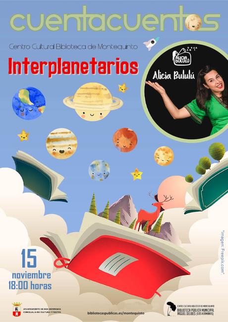 Las Bibliotecas Cuentan: «Cuentos interplanetarios» – Alicia Bululù