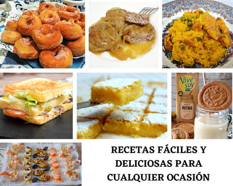 7 RECETAS FÁCILES Y DELICIOSAS PARA CUALQUIER OCASIÓN