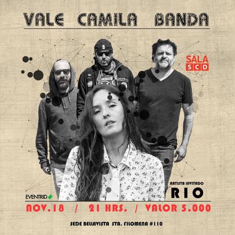 Vale Camila anuncia show en SCD Bellavista para el viernes 18 de noviembre