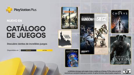 Skyrim, Rainbow Six Siege, Kingdom Hearts III llegan a PlayStation Plus Deluxe y Extra en noviembre.