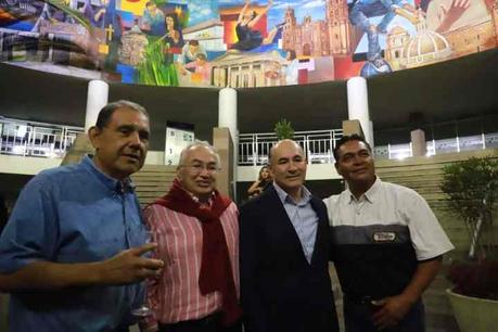 Enrique Galindo reveló el nuevo mural de la Unidad Administrativa Municipal, con el que se celebran 430 años de la fundación de la ciudad