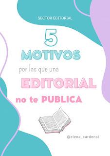 5 motivos por los que una editorial no te publica