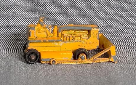Topadora Caterpillar de la Series 1-75 de Matchbox del año 1961