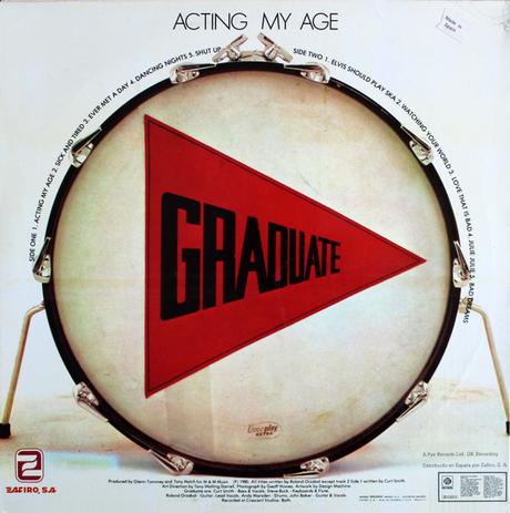 Graduate -Acting My Age Lp 1980