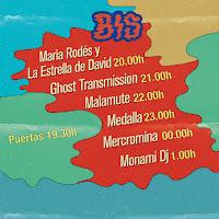 Horarios BIS Festival 2022