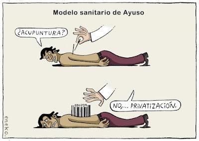 Grave crisis sanitaria, provocada por el Gobierno de Ayuso.