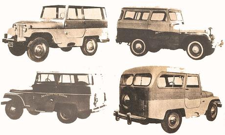 Carrocerías para los Jeep de IKA de fabricados en los años 50’ y 60’ Carrocerías para los Jeep de IKA de fabricados en los años 50’ y 60’