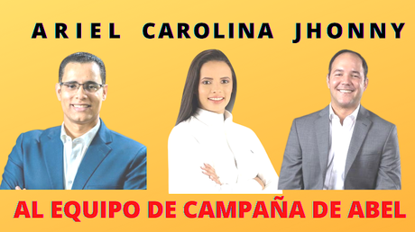 Abel realiza nuevas designaciones a su equipo nacional de campaña.