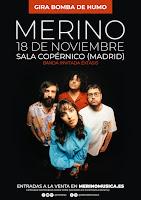 Concierto de Merino y Éxtasis en Sala Copérnico