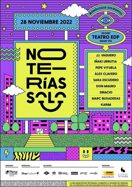 NOCHE DE MONÓLOGOS SOLIDARIOS EN GRAN VÍA