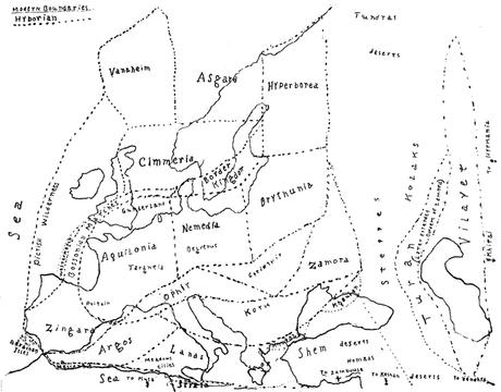 El mundo de «El León de Aquilonia»: La Era Hiboria.