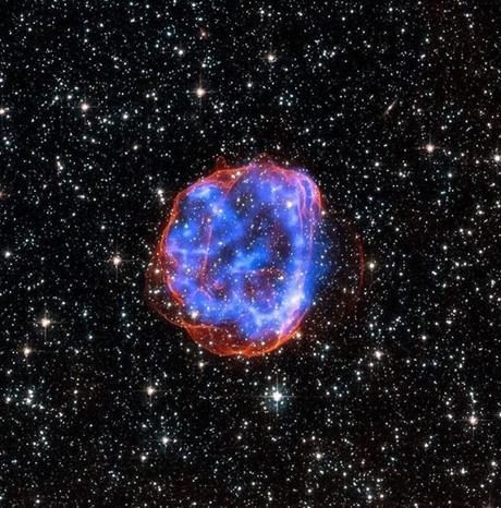 La Impresionante remanente de supernova de la Nube de Magallanes