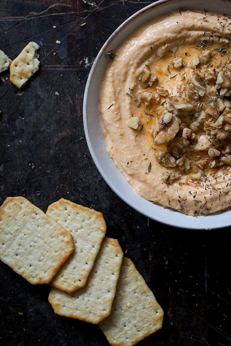 DIP DE CALABAZA Y QUESO FETA DIP DE CALABAZA Y QUESO FETA