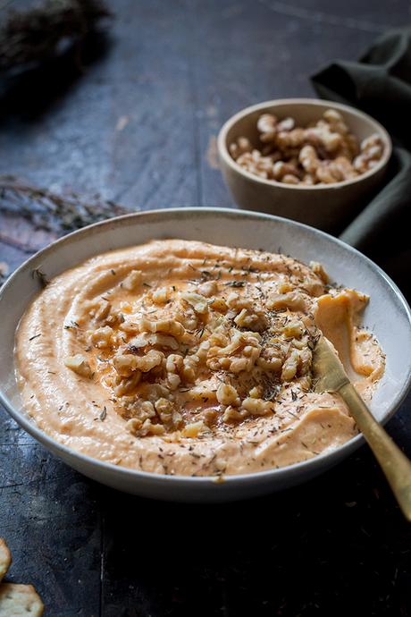 DIP DE CALABAZA Y QUESO FETA DIP DE CALABAZA Y QUESO FETA
