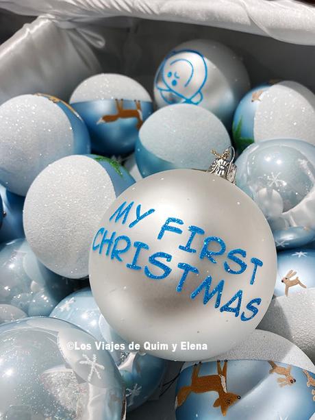 Bolas de navidad en Käte Wohlfahrt de Barcelona