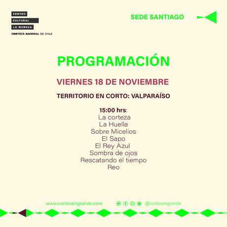 Festival Cortos en Grande aterriza en la Cineteca Nacional de Santiago del 18 al 20 de noviembre b79602d2-2ede-1229-1a4c-405d5e07dba7