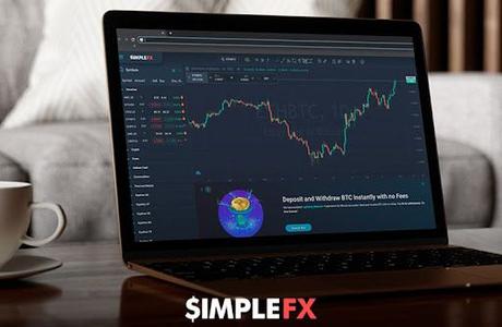 SimpleFX permite operar con criptomonedas, anónimamente y sin comisiones, que se pueden probar ahora