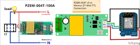 Medidor de energía IoT con Cayenne Dashboard usando PZEM-004T v3 y ESP8266