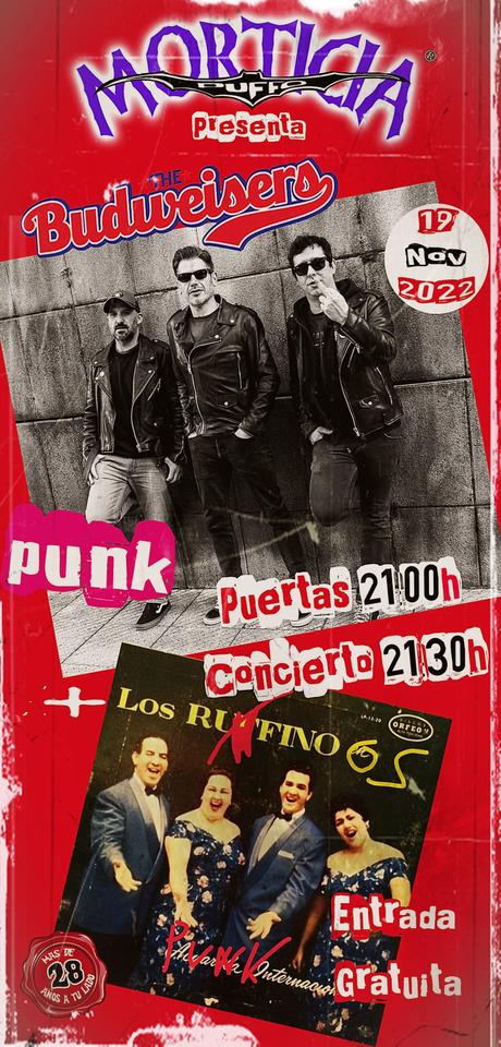 Descarga de Punk Rock en el Morticia con The Budweisers y Los Rufinos 112