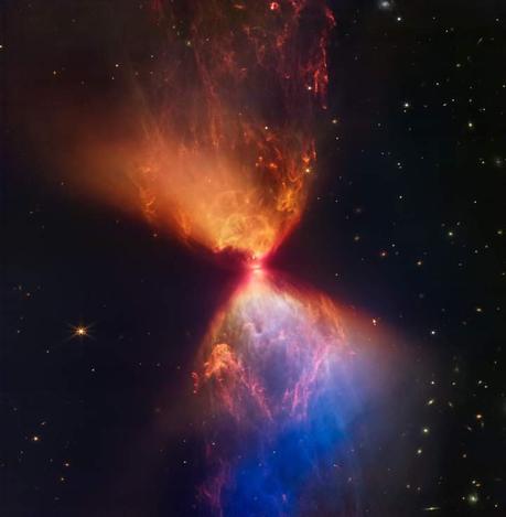 La impresionante imagen del nacimiento de una estrella