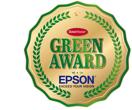 Epson recibe el premio GREEN Award 2022 de DataMaster Lab por sus impresoras multifunción e impresoras de inyección de tinta  PrecisionCore® Heat-Free