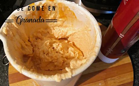 Vasitos de crema de salmón