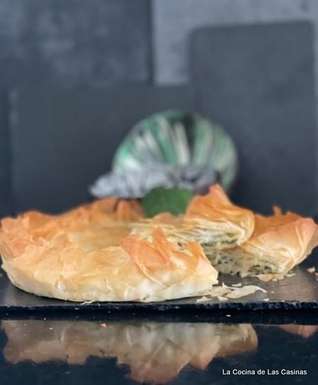 Spanakopita, Pastel Griego