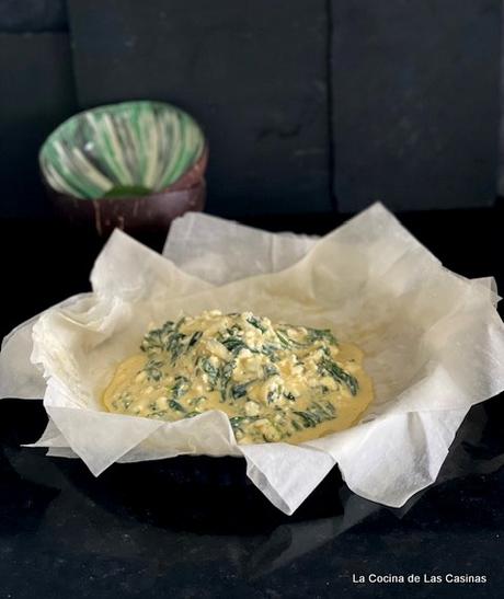 Spanakopita, Pastel Griego