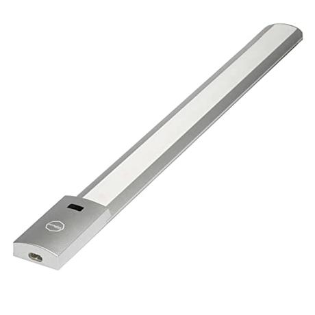 Oktaplex Lighting, LED cocina bajo mueble con sensor, 3000K, 10W, 780 lm. Regleta LED bajo mueble 60cm. Luz blanca cálida