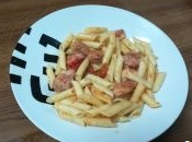 Pasta verduras pollo