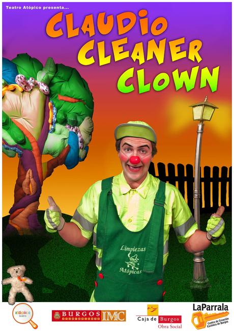 Llega una nueva obra para toda la familia, al Teatro de Cubillos del Sil. “Claudio Cleaner Clown”. 2 Llega una nueva obra para toda la familia, al Teatro de Cubillos del Sil. “Claudio Cleaner Clown”. 2