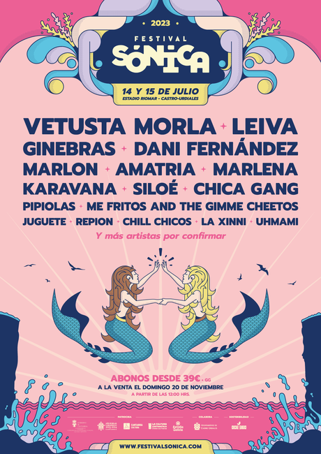 Festival Sónica 2023: Vetusta Morla, Leiva y mucho más