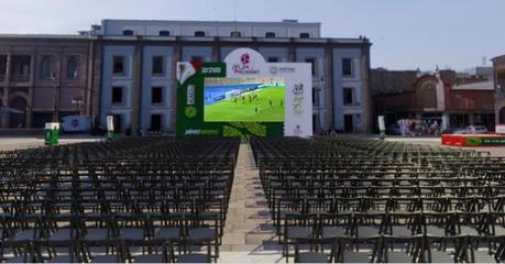 Gobernador invita a disfrutar de los juegos de la Selección Mexicana en Plaza Fundadores