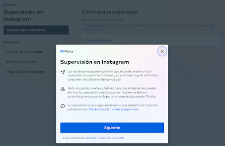 TUTORIAL: Cómo activar la supervisión para menores en INSTAGRAM