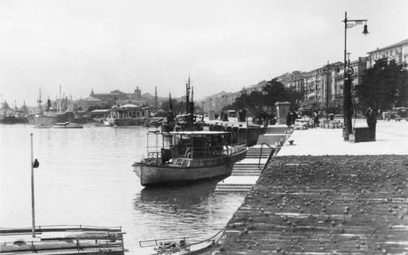 Antiguo embarcadero en el muelle Calderón