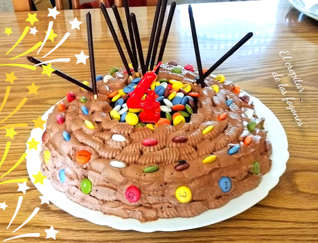 TARTA DE DOS CHOCOLATES (sin horno) tarta de dos chocolates